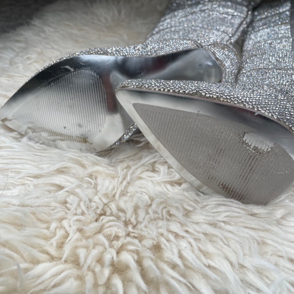 Crystal knee high boots - Picture 5 of 7